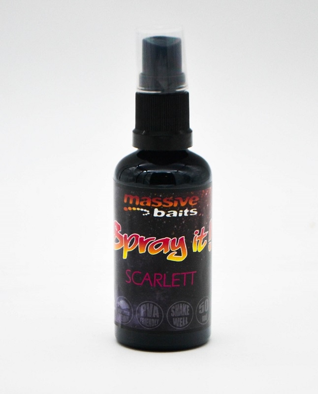 Dopalacz Spray Massive Baits SprayIT Scarlett 50 ml