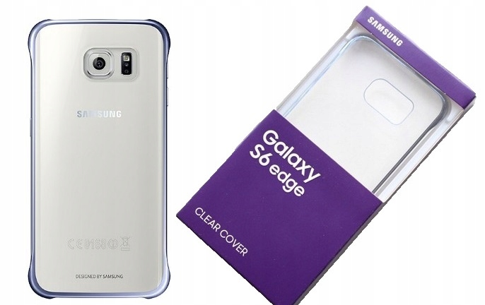 

Oryginalne Etui Samsung Galaxy S6 Edge Clear Cover