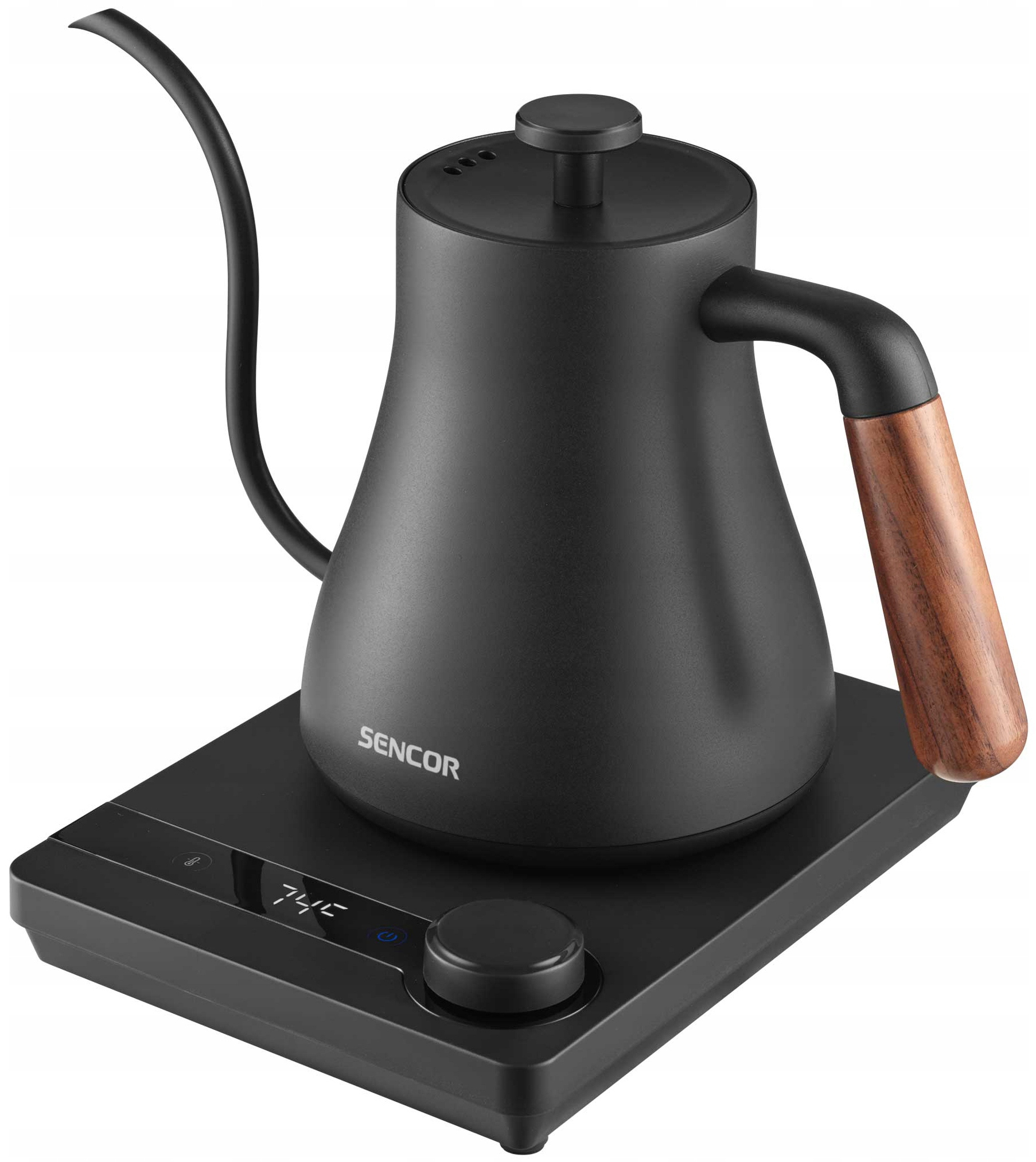 Pour Over Czajnik Elektryczny Regulowany Do Kawy Sencor 1000W 0,6L Z Szyjką