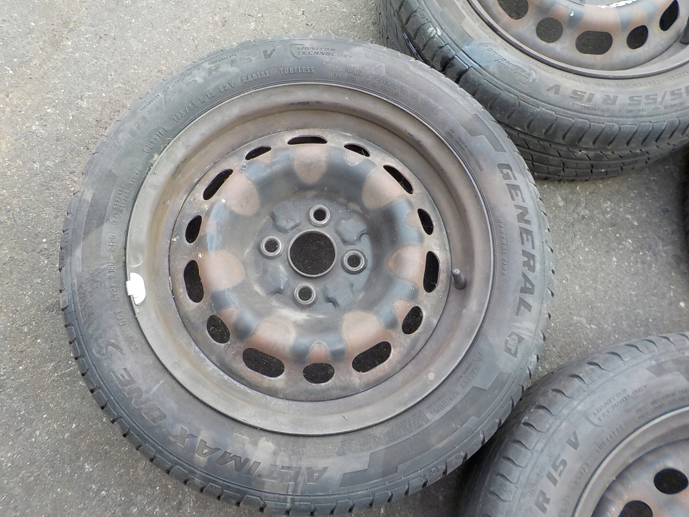 CERCHI Ferro 15'' mazda 2 II DE 2008r