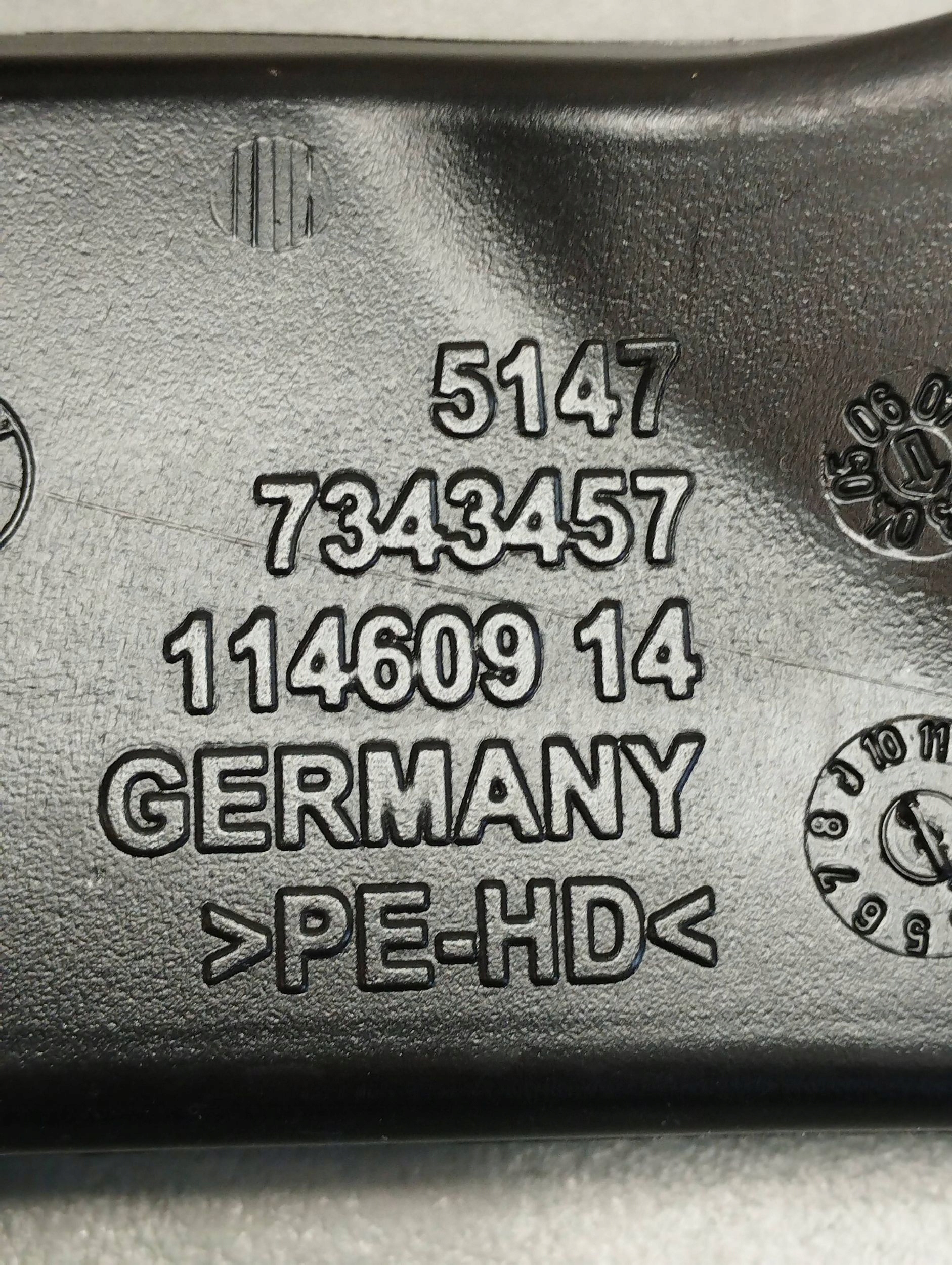 BMW 7 G11 KANAL luft 7343457