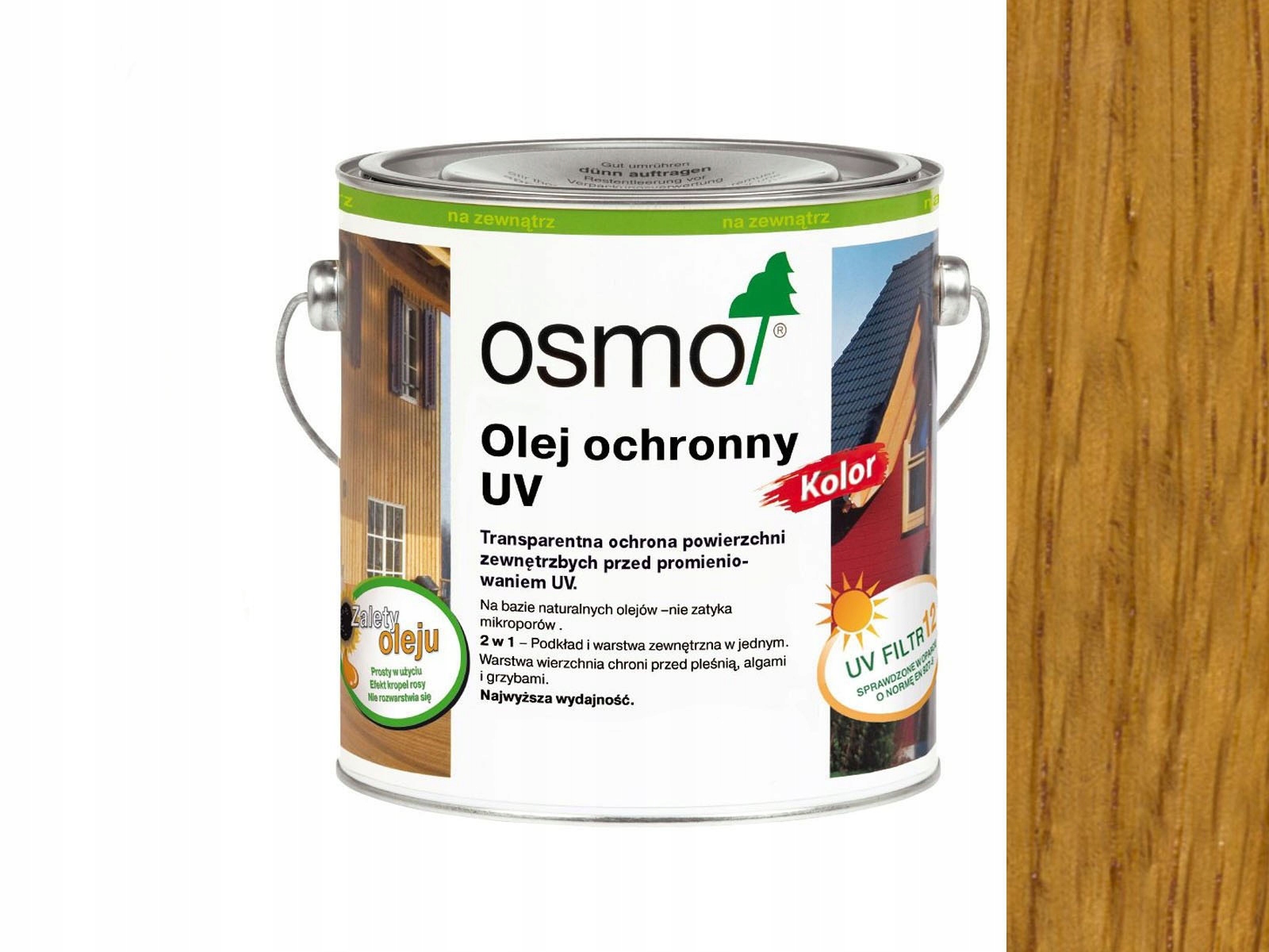 

Osmo Olej Ochronny Uv Kolor Jasny Dąb 432 125 ml