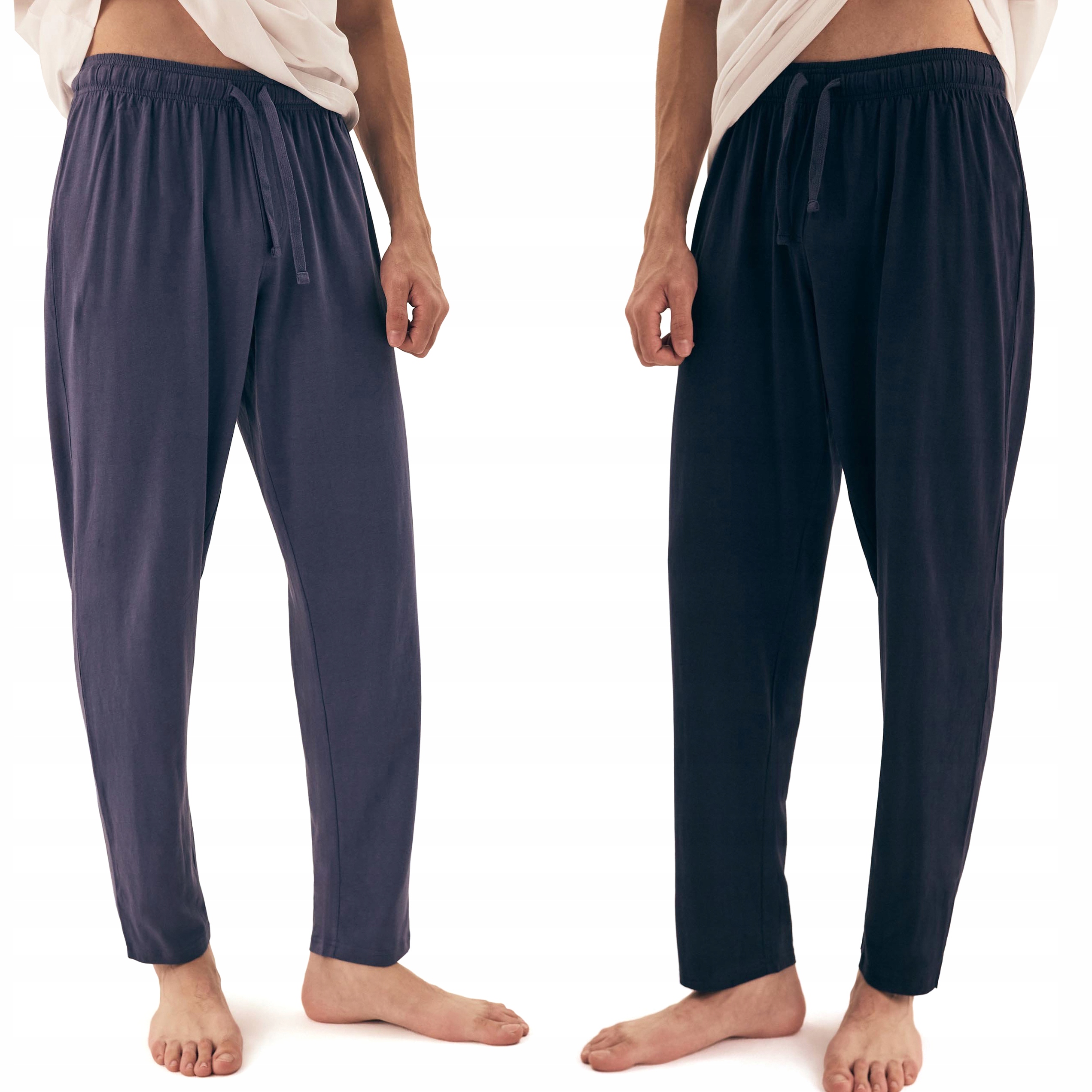 x2 Dresové kalhoty Sada Henderson Pohodlné domácí tepláky Bavlna XL