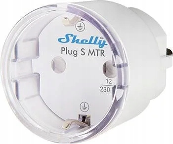Shelly Plug S Gen3 White Inteligentne Gniazdko Wifi Bluetooth 12 A