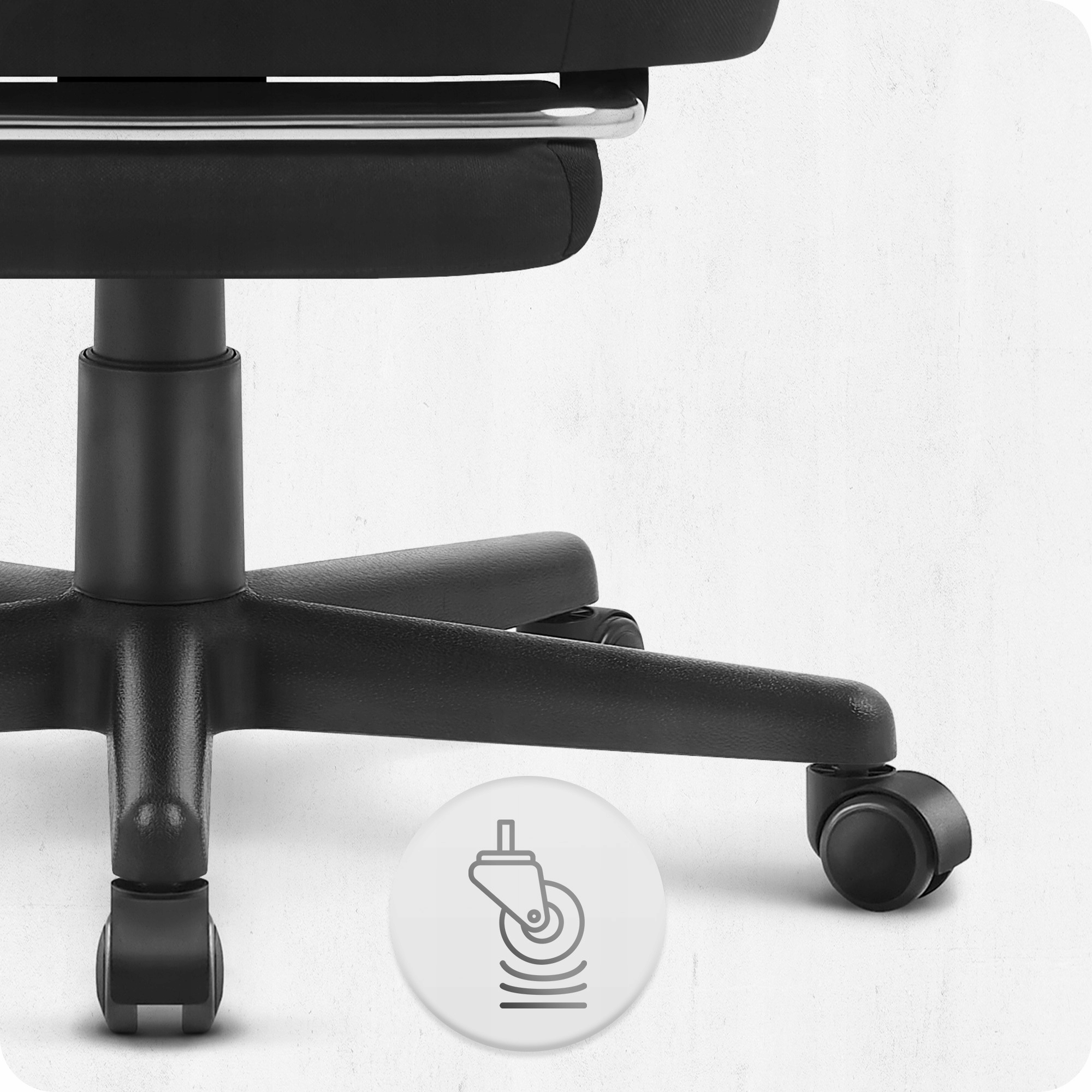 ІГРОВЕ КРІСЛО CABRO C502 BLACK FABRIC Додаткові функції: лежачи, поперекова подушка, подголовник, підніжка