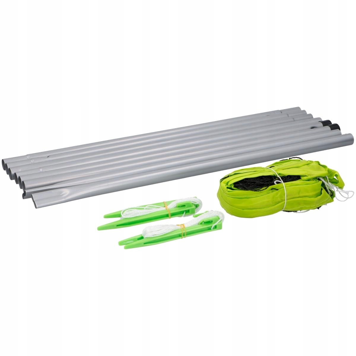 ZESTAW SŁUPKI SIATKA SIATKÓWKA BADMINTON 609x220CM Marka Dunlop