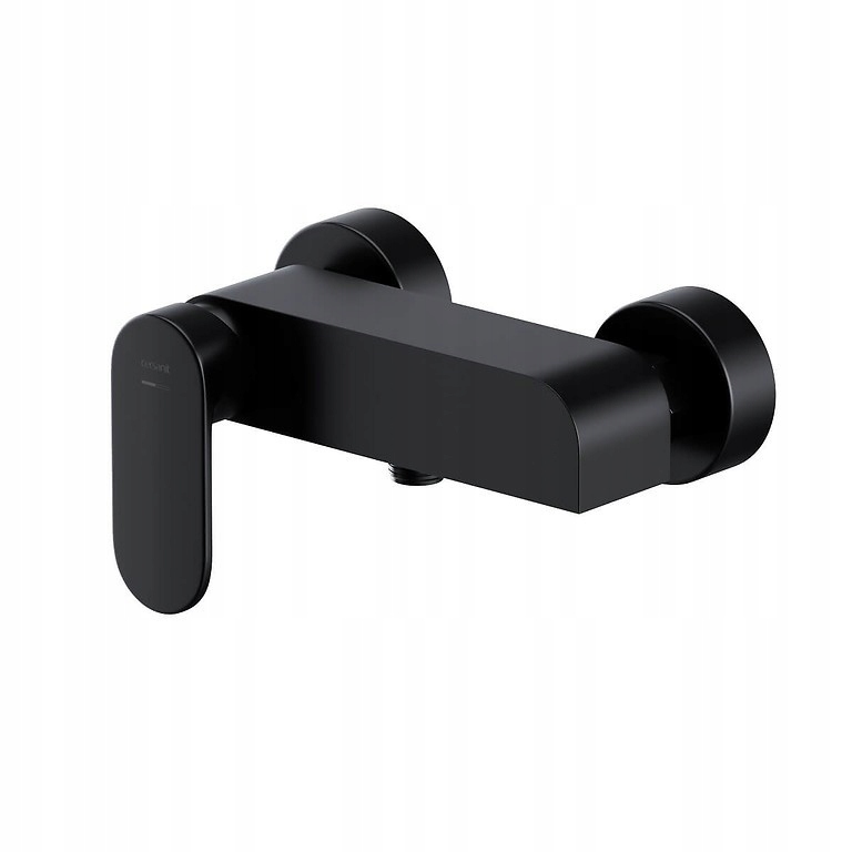 Nástenná sprchová batéria Crea, páková, čierna (S951-321) /sm/