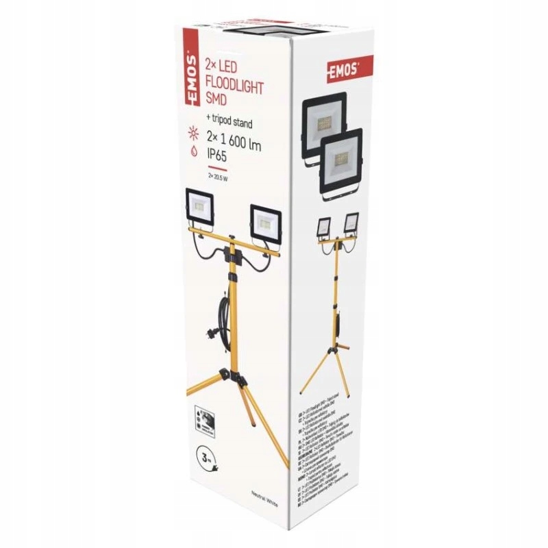 Led reflektor Hobby Slim, 2× 20,5W trojnožka