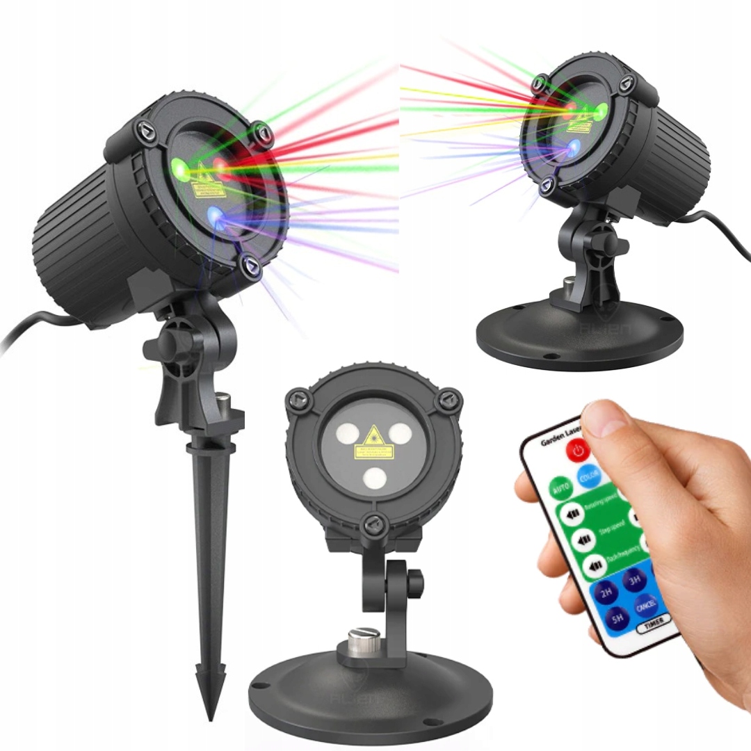 

Projektor Laserowy Led Rgb Pilot Ozdba Świąteczna