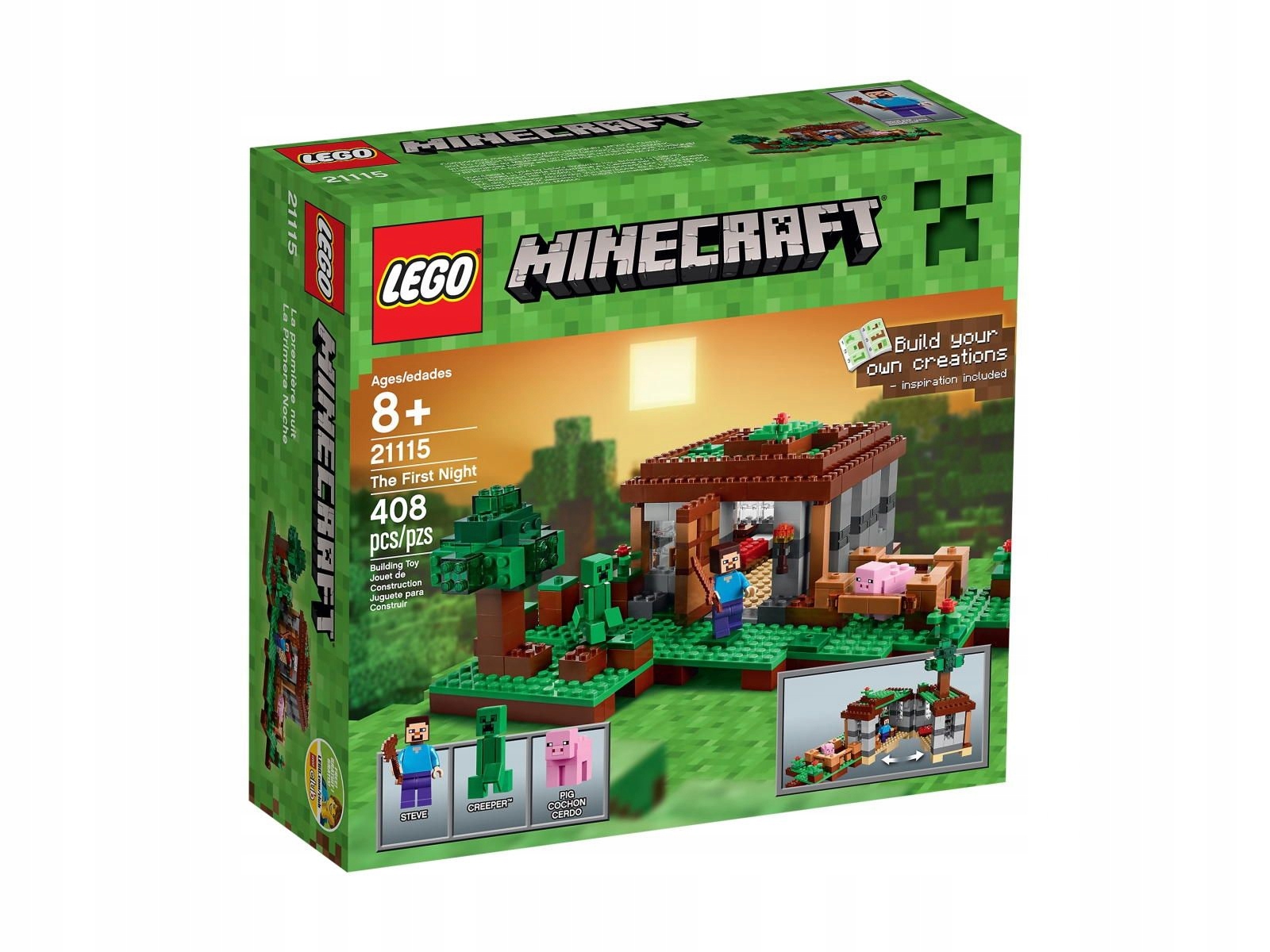 Lego Minecraft 21115 První noc Nové