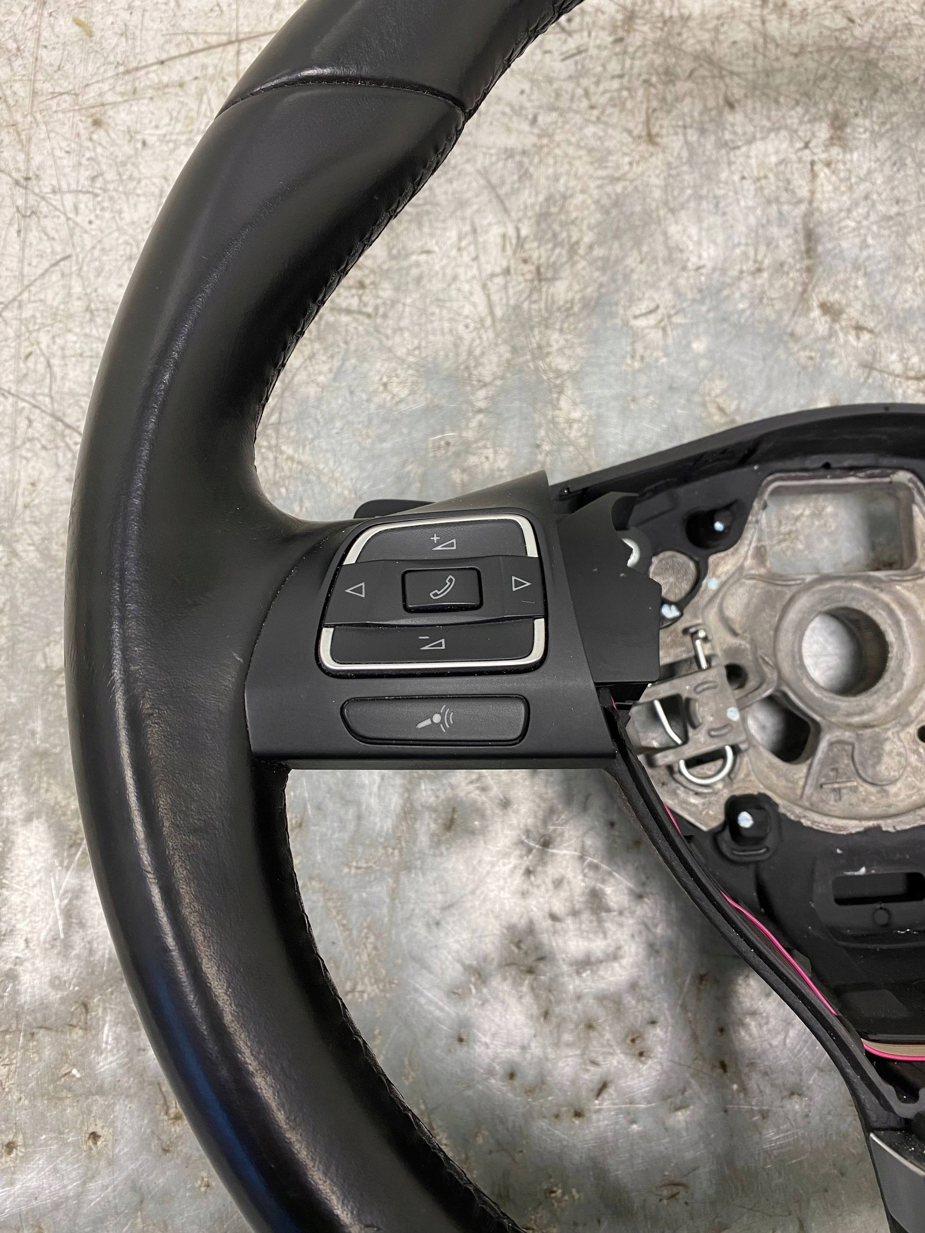 VW PASSAT B7 CC LIFT steering wheel, MULTIFUNKCJA with shifting leather