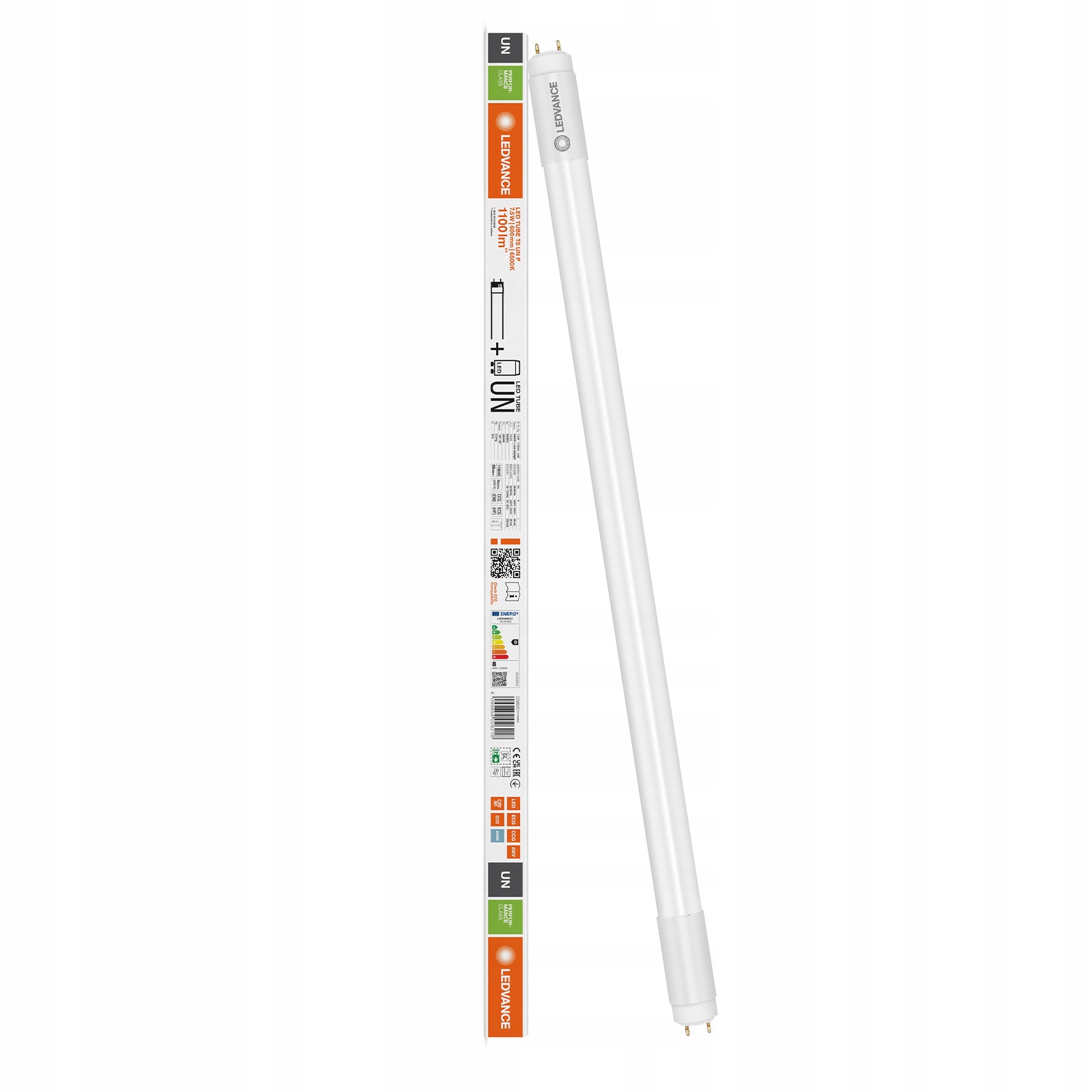 Led žárovka G13 T8 7.5W 1100lm 6500K Studená 190° 60 cm Ledvance