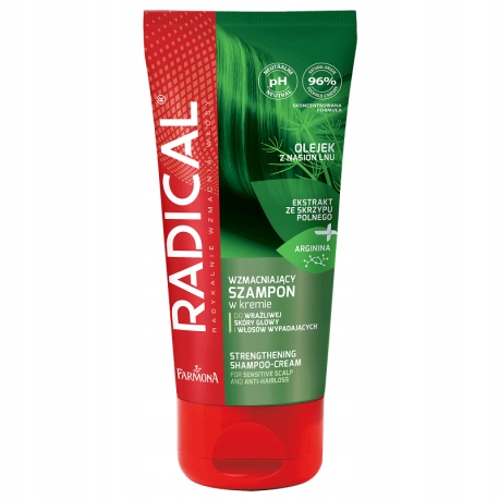

Radical Wzmacniający Szampon W Kremie 200ml