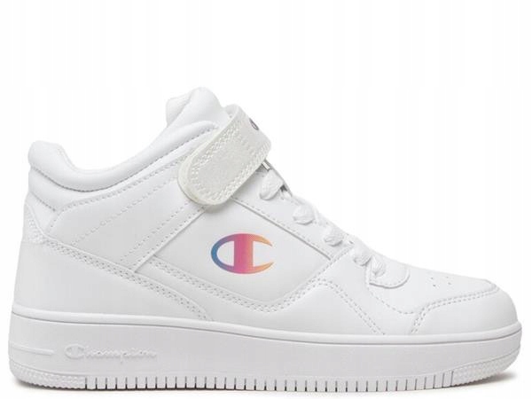 Buty dziecięce Champion S32490WW007 Rebound Vintage MID G Gs Białe 40
