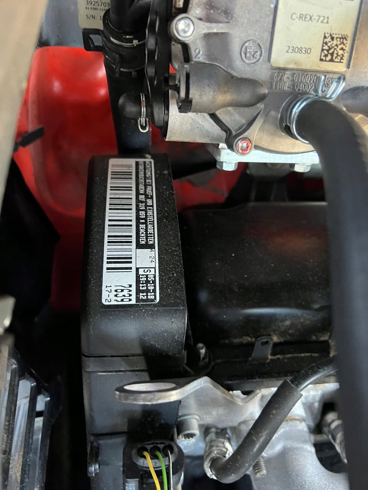 Silnik VW LPG – Linde seria 392, 393