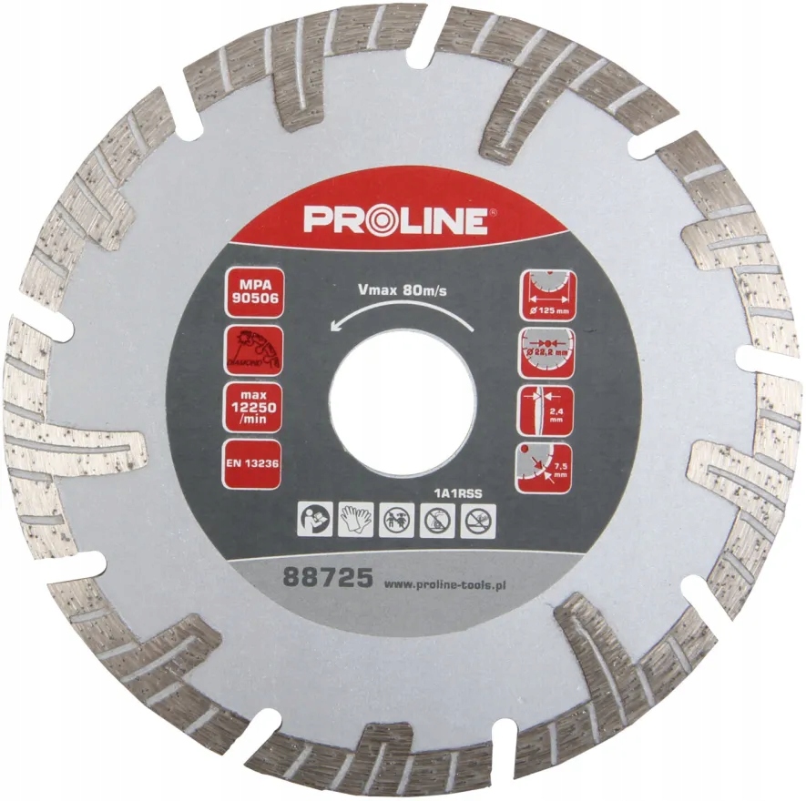 Diamantový kotouč segmentový Turbo-T 230x2,8x22 mm Proline (88733)
