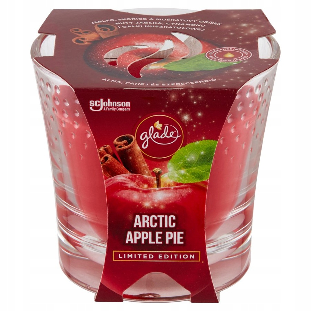 

Glade świeca Zapach Arctic Apple Pie 129g