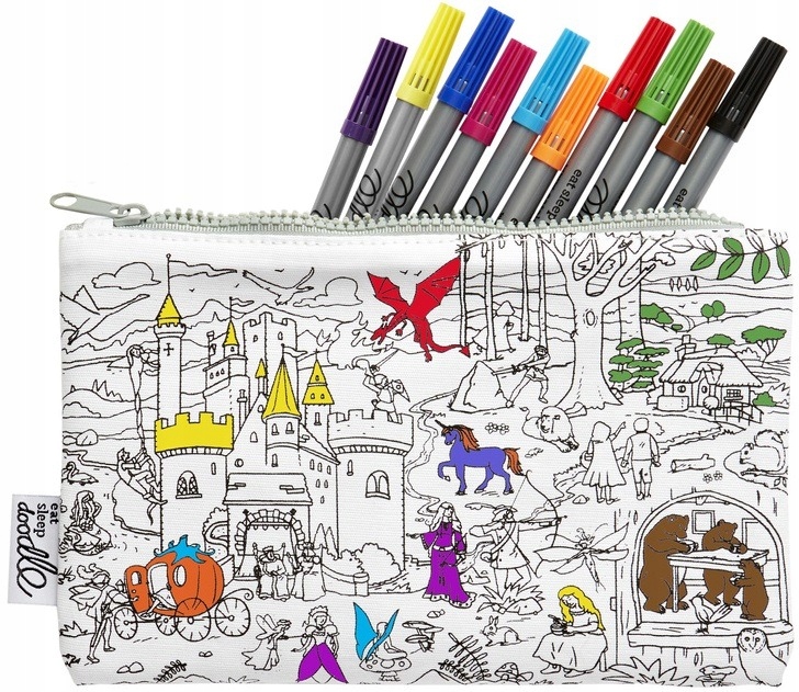 

Baśnie piórnik do malowania bawełna Eatsleepdoodle