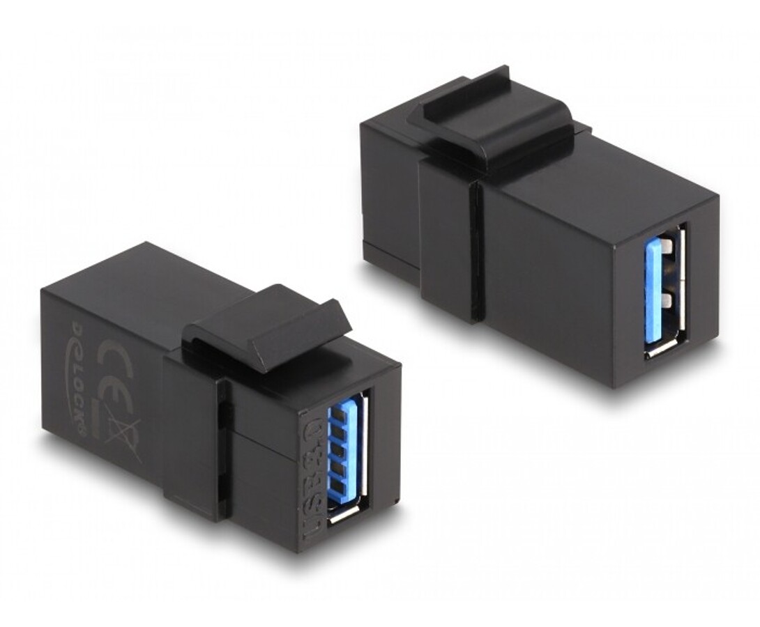 Moduł Keystone USB 3.0 A wtyk żeński do USB 3.0 A wtyk Delock 87831