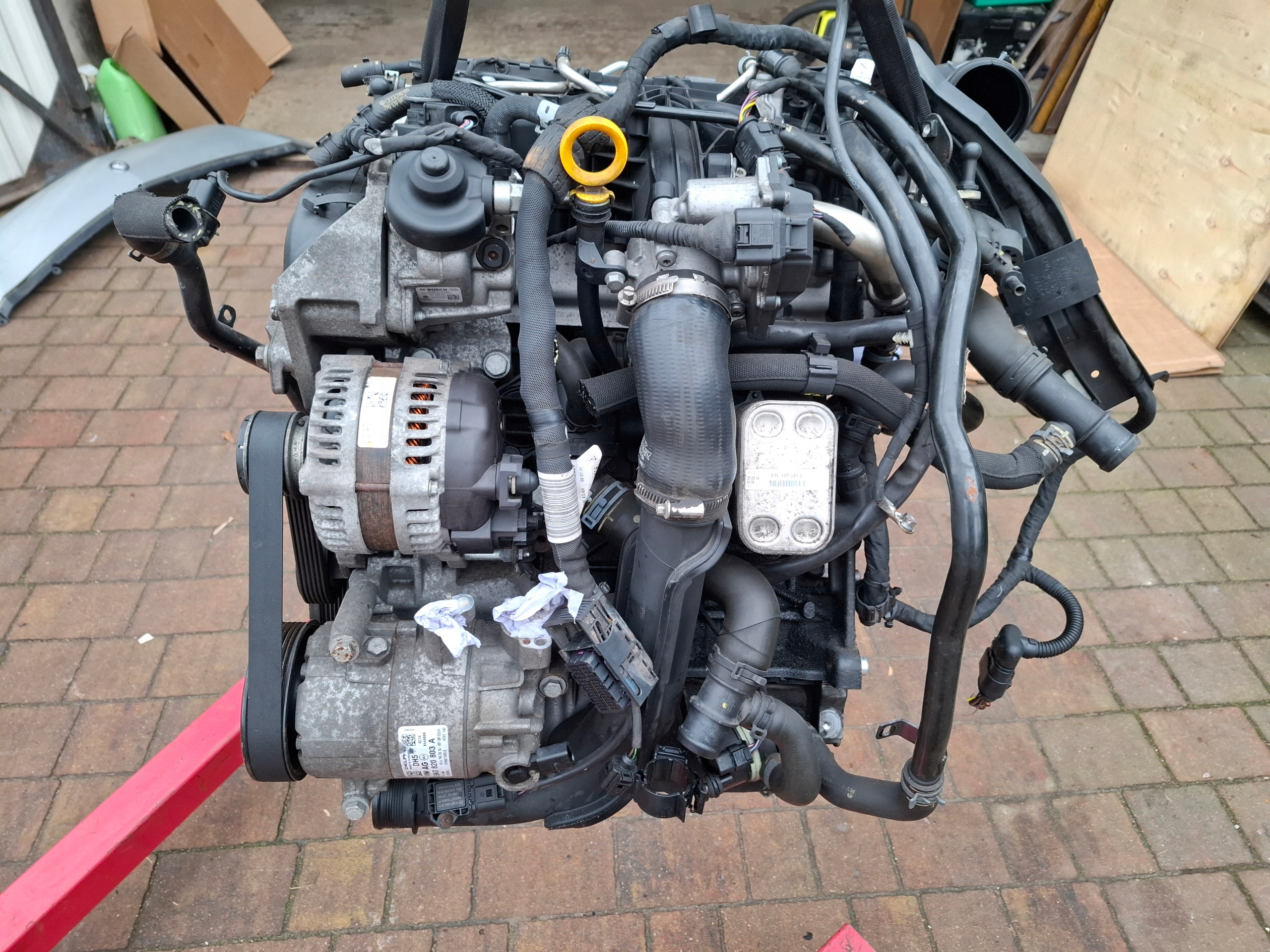 engine CFF CFFB CFFG 2,0 TDI VW TIGUAN and LIFT 140 KONI 14r