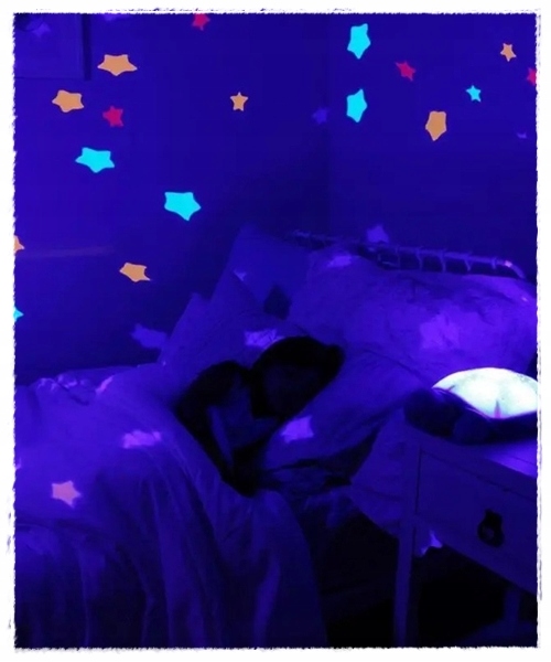 Cloud B LAMPKA nocna projektor gwiazd z POZYTYWKĄ Melodie ŻÓŁW kolor morski Marka inna