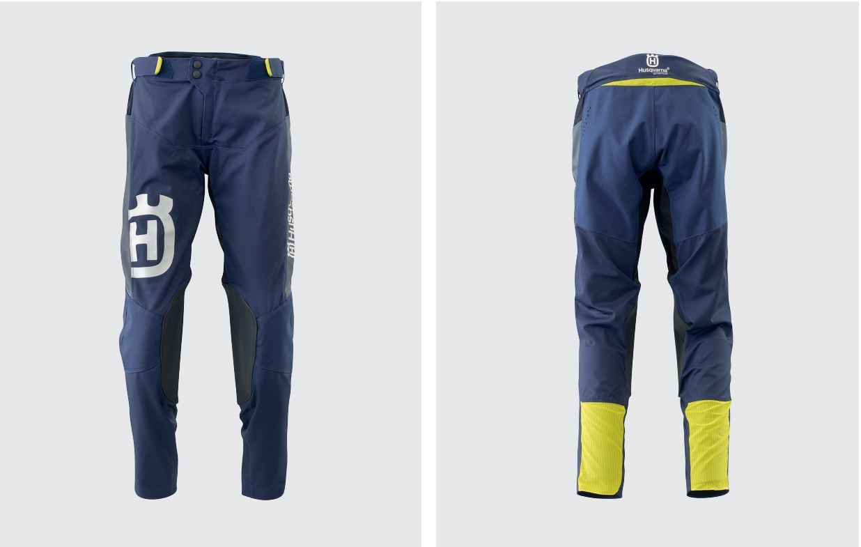 Spodnie Motocyklowe Husqvarna Authentic Pants Niebieskie (Rozmiar:XL)