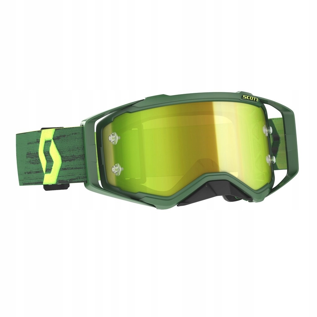 Scott Prospect Green/yellow enduro crossové okuliare