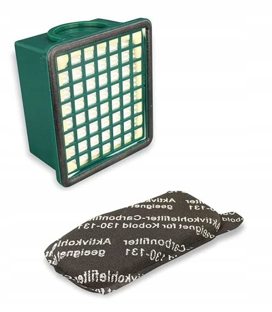 

Filtr Węglowy Hepa Vorwerk Kobold 130/131 Zestaw