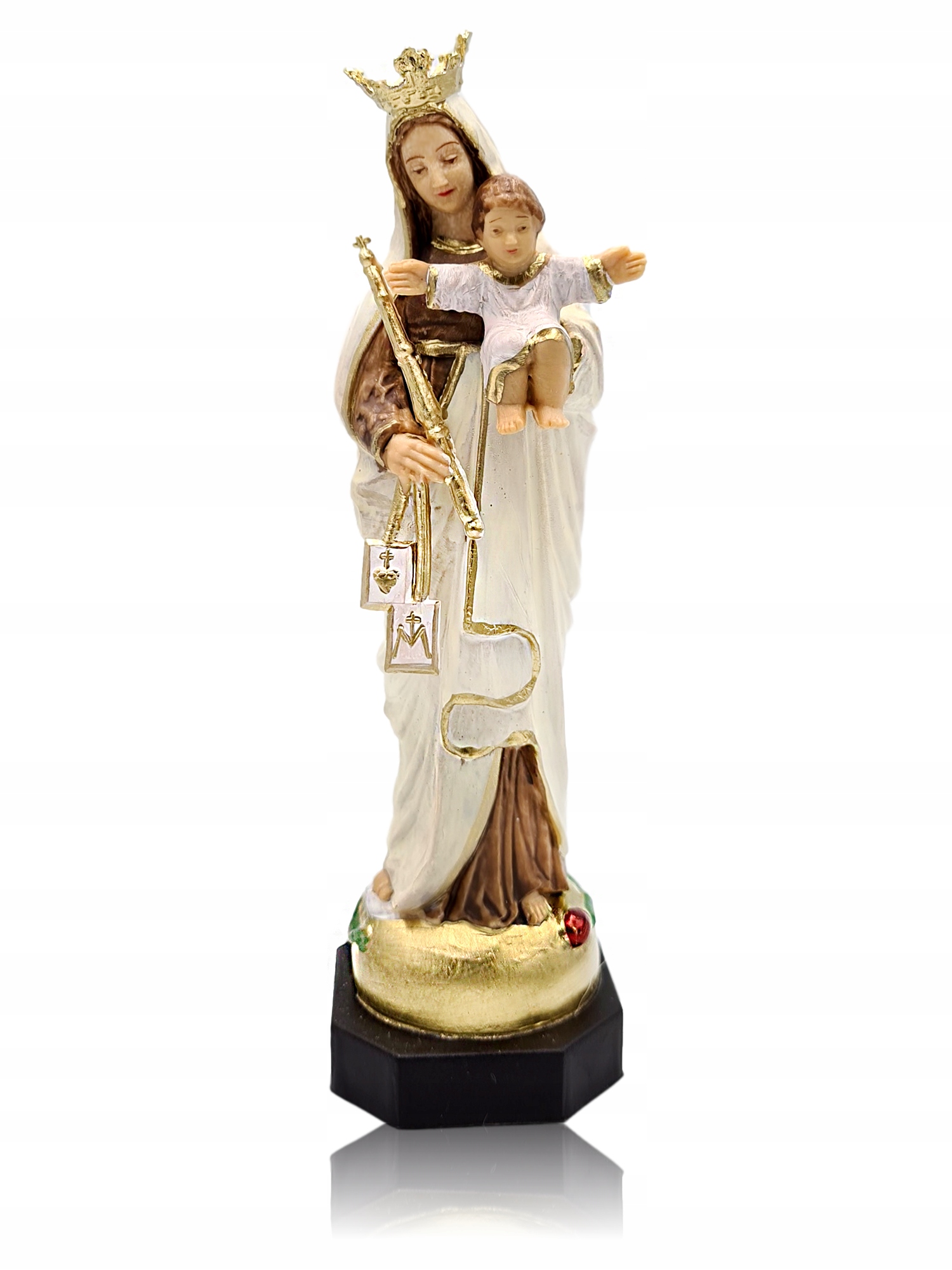 

Figurka Matka Boża Szkaplerzna 17cm