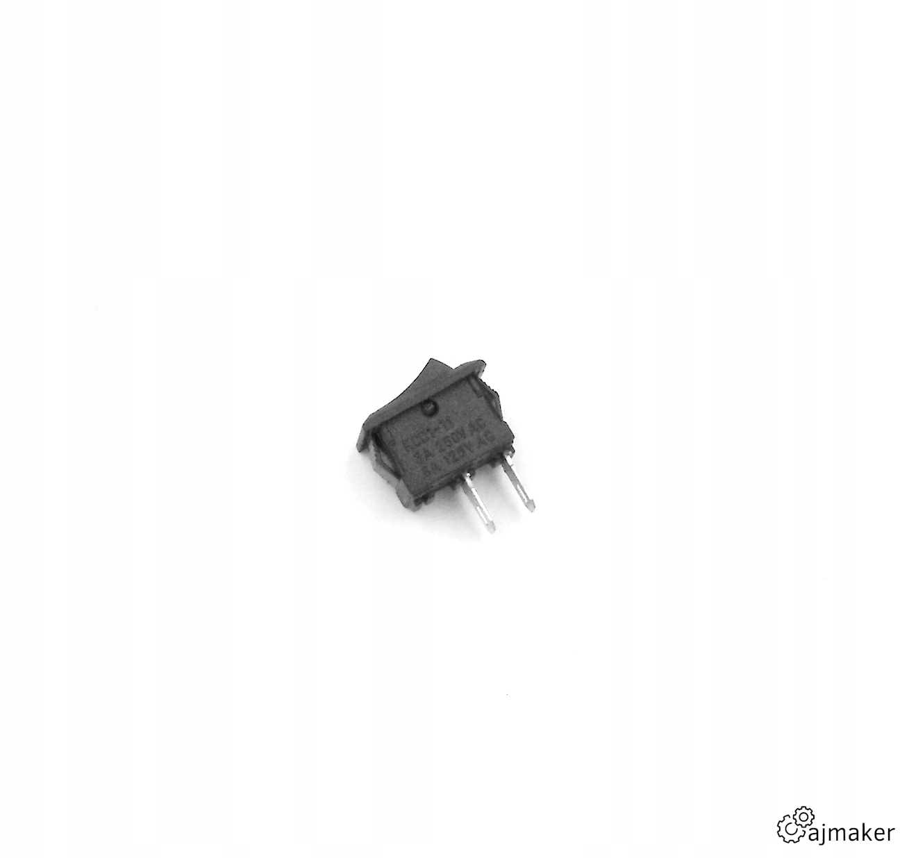 

Przełącznik kołyskowy 15x10mm Czarny- 2PIN