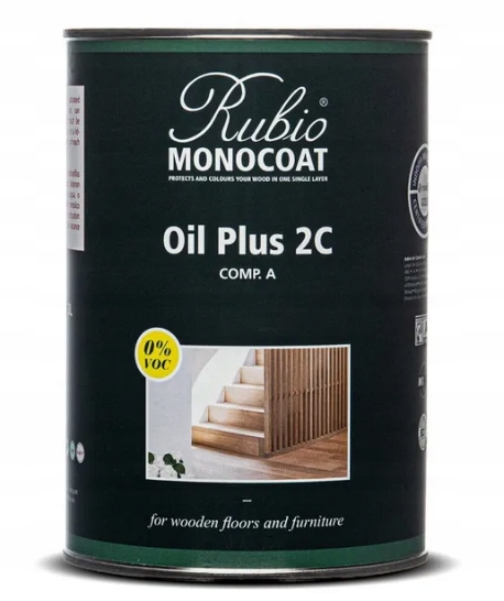 Rubio Monocoat Oil +2C Olej COTTON WHITE 1L comp.A EAN (GTIN) 5410761401575