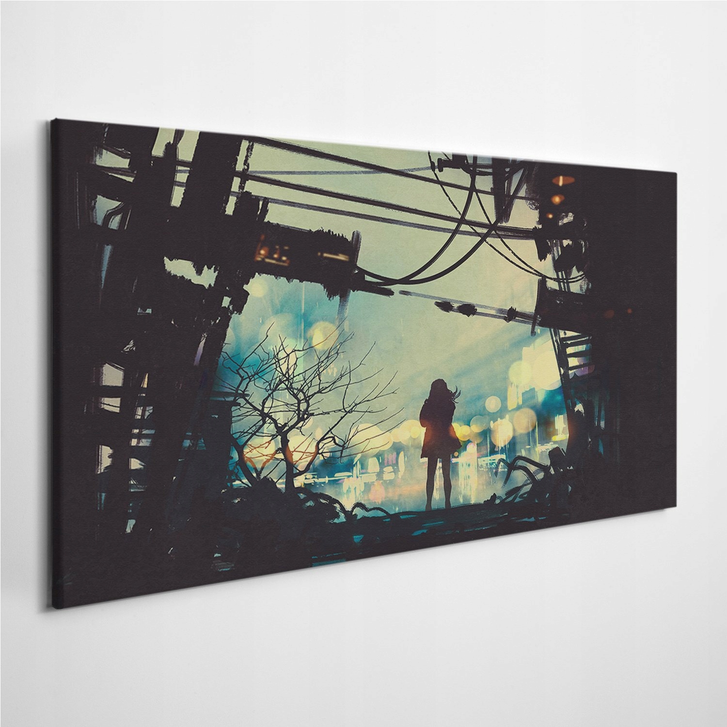 

Fotoobraz z zdjęciem Kobieta Stare Ruiny 120x60 cm