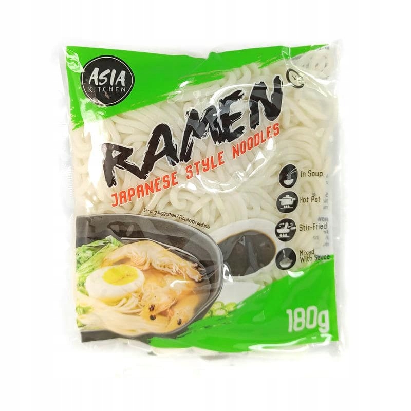 

Makaron ramen świeży gotowy Asia Kitchen 180g