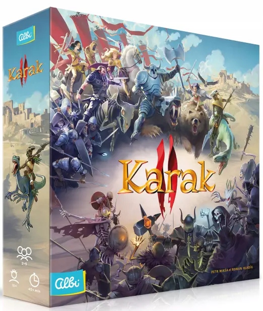 Karak 2 Gra Planszowa Przygodowa Dla Dzieci Rodzinna Strategiczna Dungeon