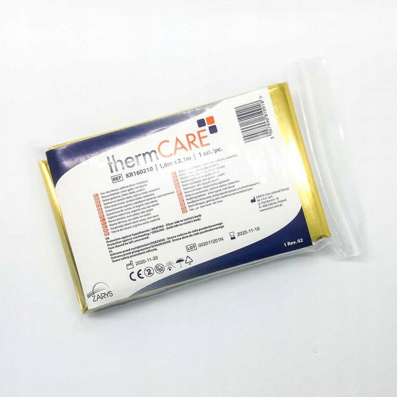 KOC RATUNKOWY TERMICZNY FOLIA ŻYCIA NRC 160X210 Marka inna