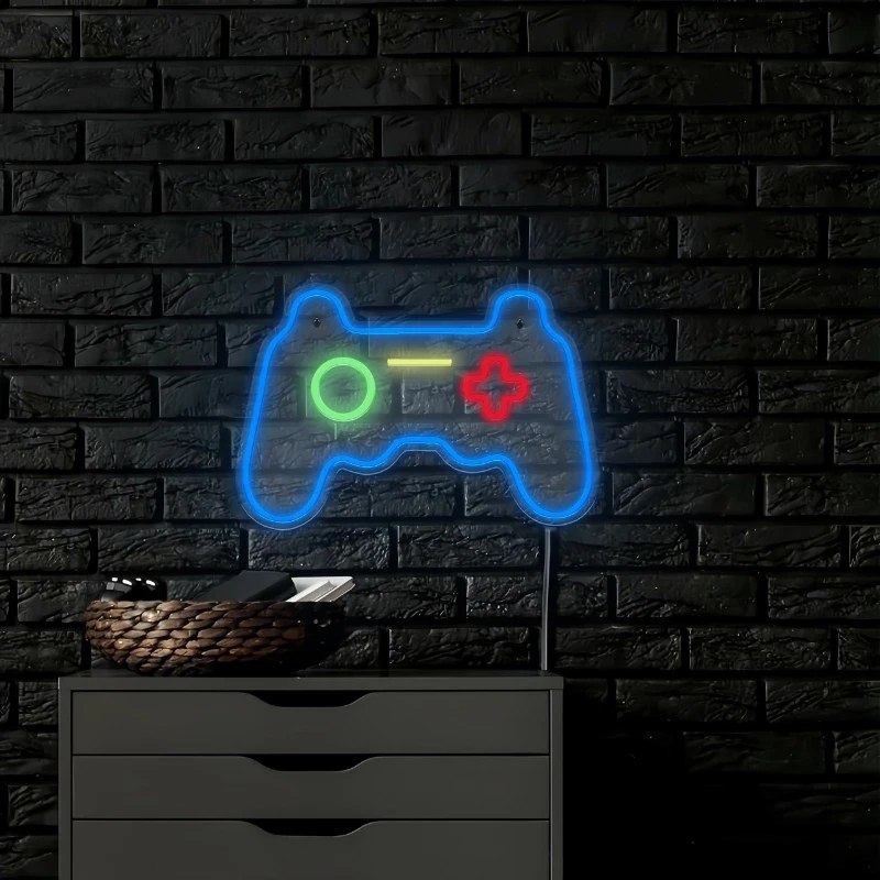 Neon LED Controller Gamepad Regulacja jasności, USB ,Niebieski