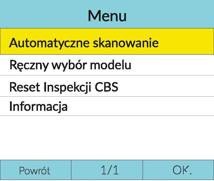 Tester OBD2 AUTOXSCAN RSPRO DLA BMW MINI PL SKANER BMW/MINI + OBD2 CAN RS60 Kod producenta rs600