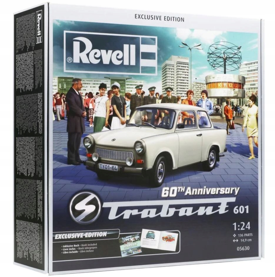 Trabant 601 60th Anniversary Exclusive Edition model 05630 Revell