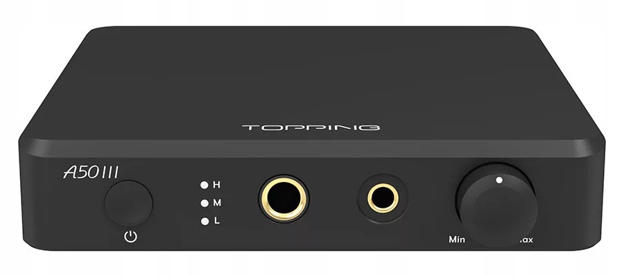 Topping A50 III (Černý) Vyvážený Ncfa Trs 2x 3500mW