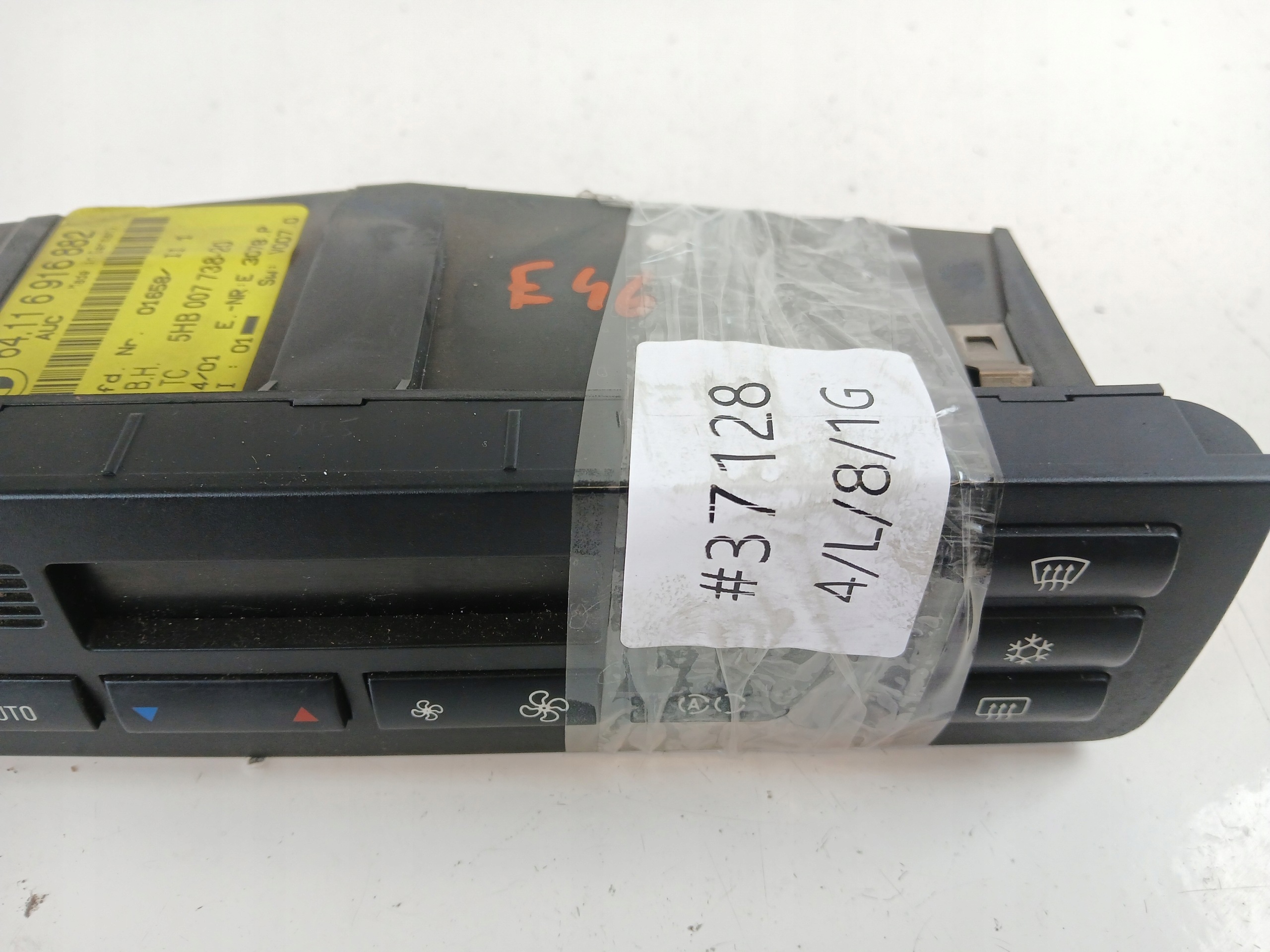 BMW E46 COMANDI CLIMA BOCCHETTE 6916882