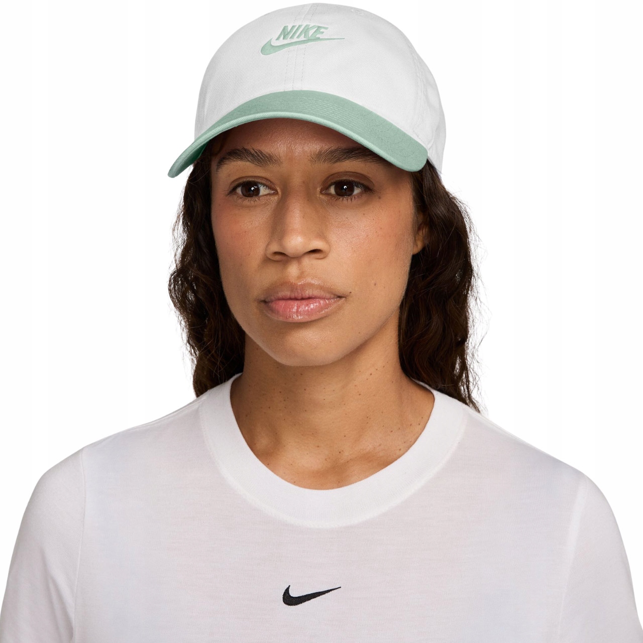 Kšiltovka Nike Club bílo-mátová FB5368 105 M/L