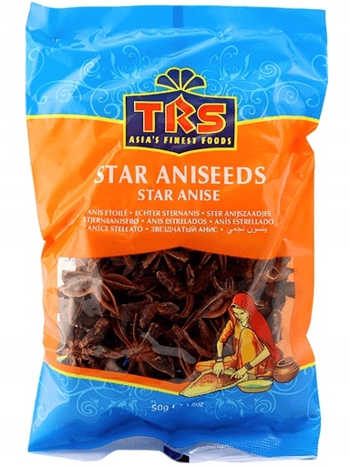 4x Hvězdicový anýz, celý 50 g – Trs