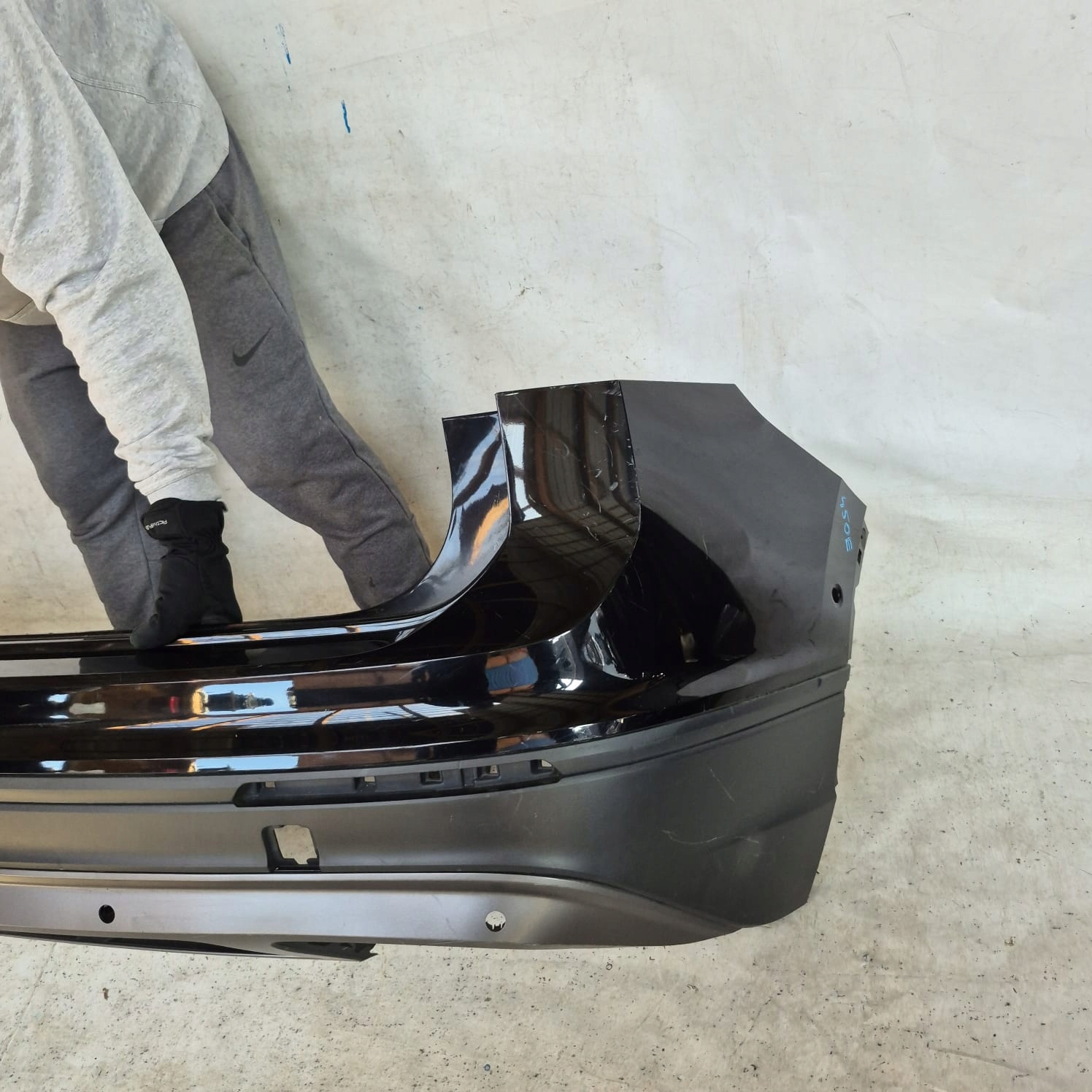 VW TIGUAN II 2 ALLSPACE 17-20 bumper rear part rear PDC