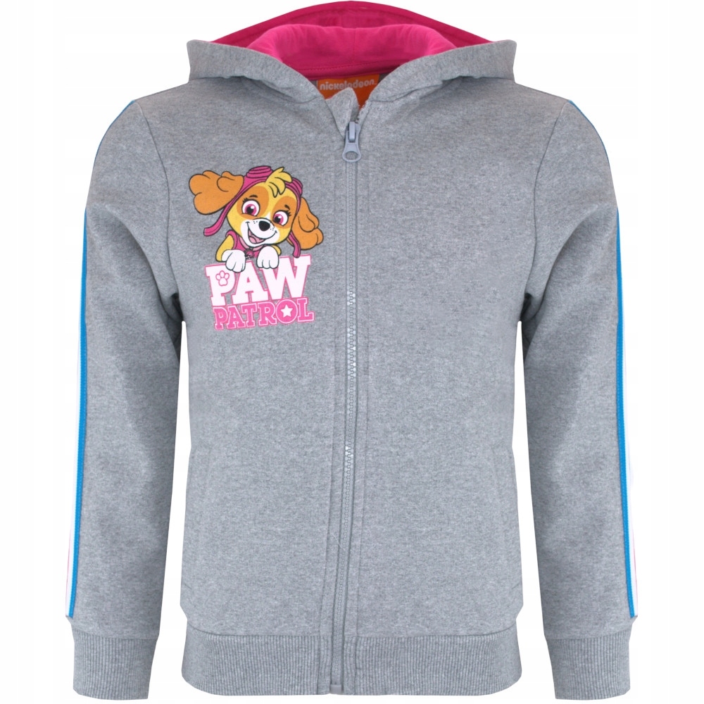 

Bluza Psi Patrol z kapturem Skye szara 116