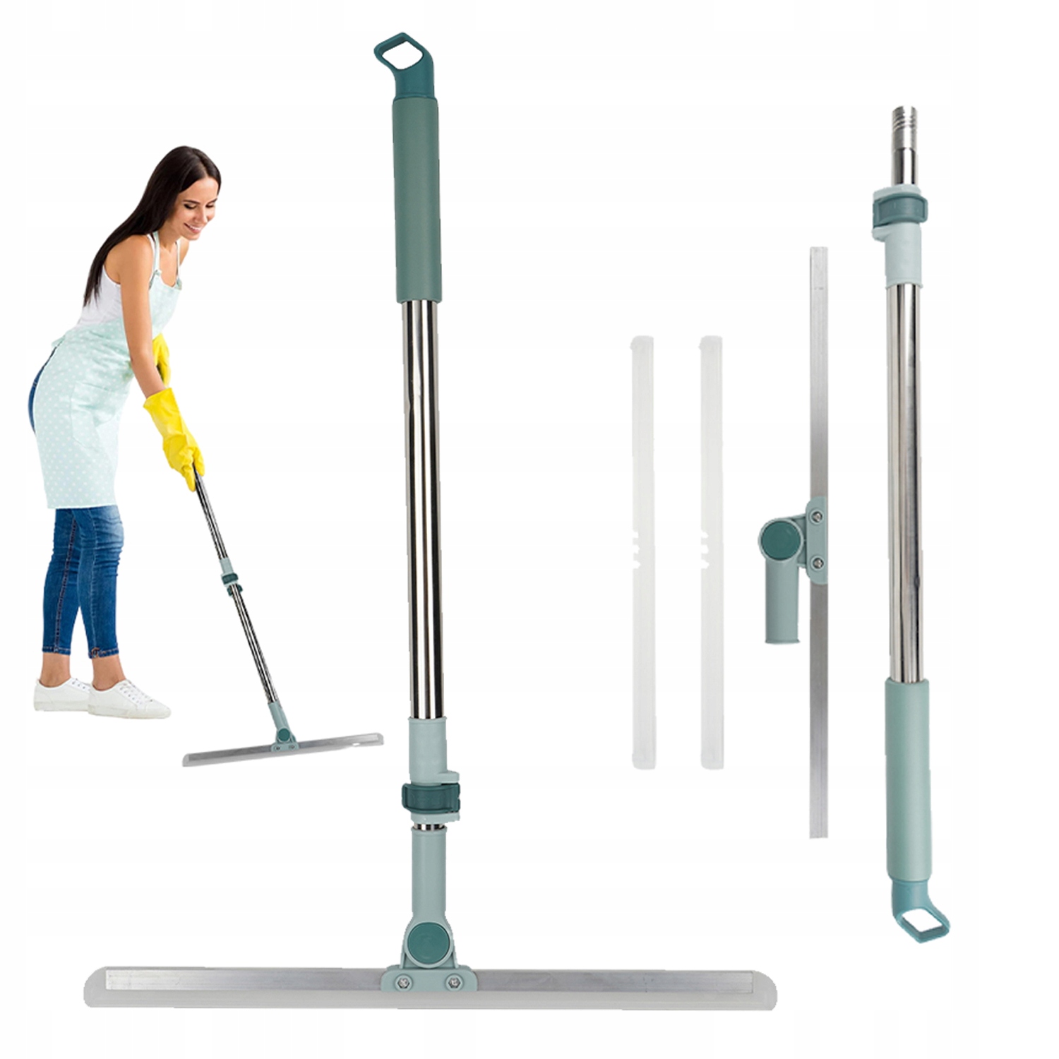 Levně Stěrka Na Vodu Tvaru V Na Skleněných Nastavitelná Délka 110CM