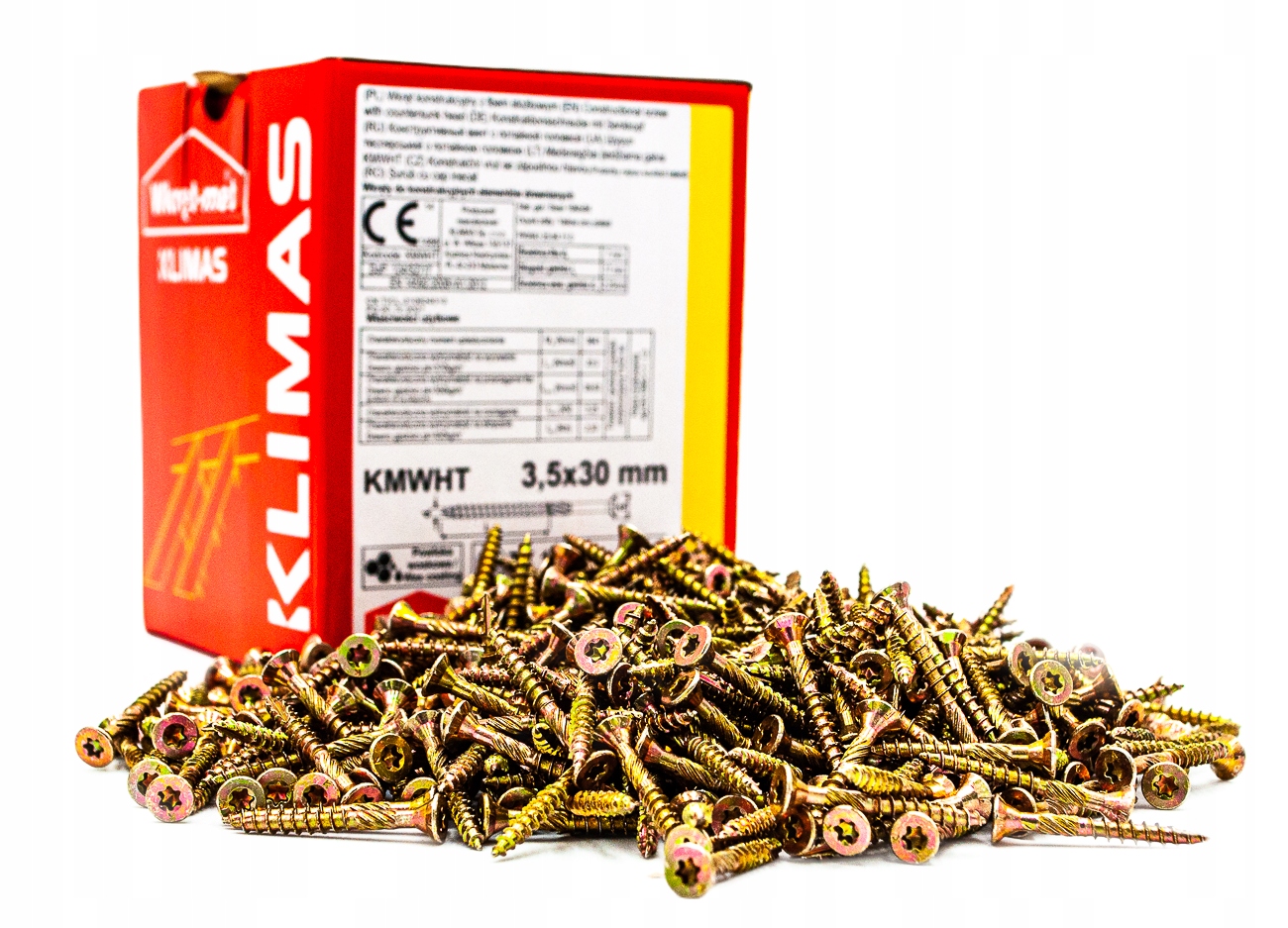 

Wkręty Ciesielskie Do Drewna 3,5x30 mm Torx 500szt