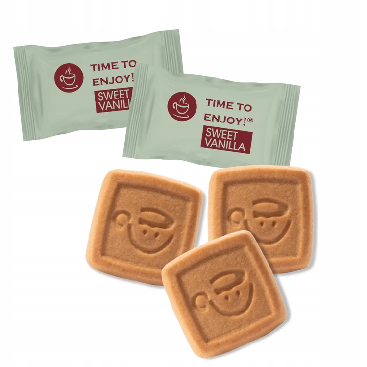 Levně Belgické vanilkové sušenky Piazza Tte x 400 ks