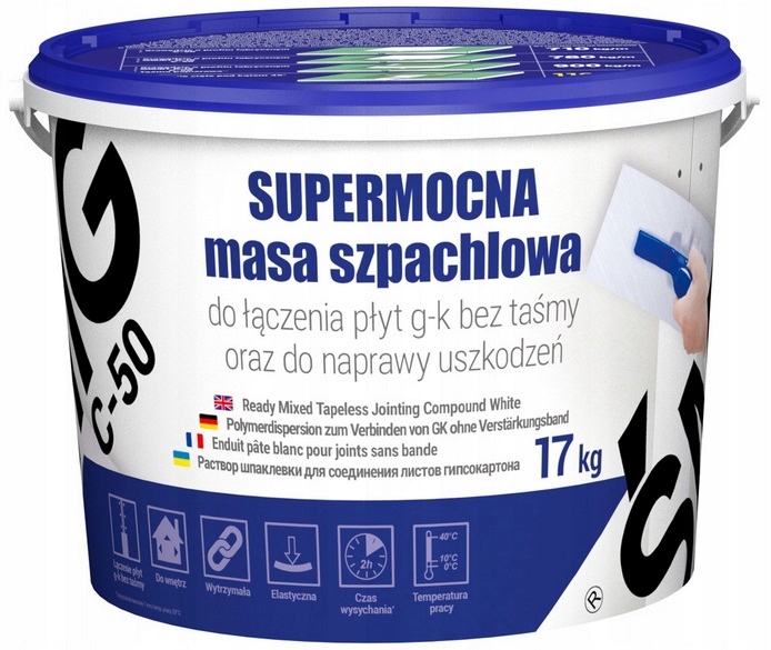 

Śmig C-50 Gotowa Supermocna Masa Szpachlowa 17KG