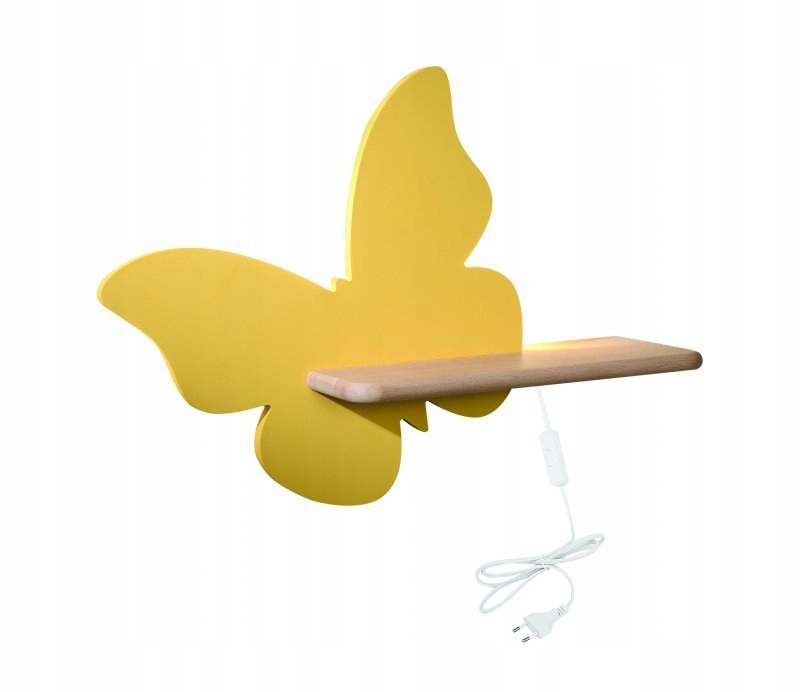 Candellux Butterfly nástenné svietidlo 5W LED 4000K iq kids s prevretým svetlom