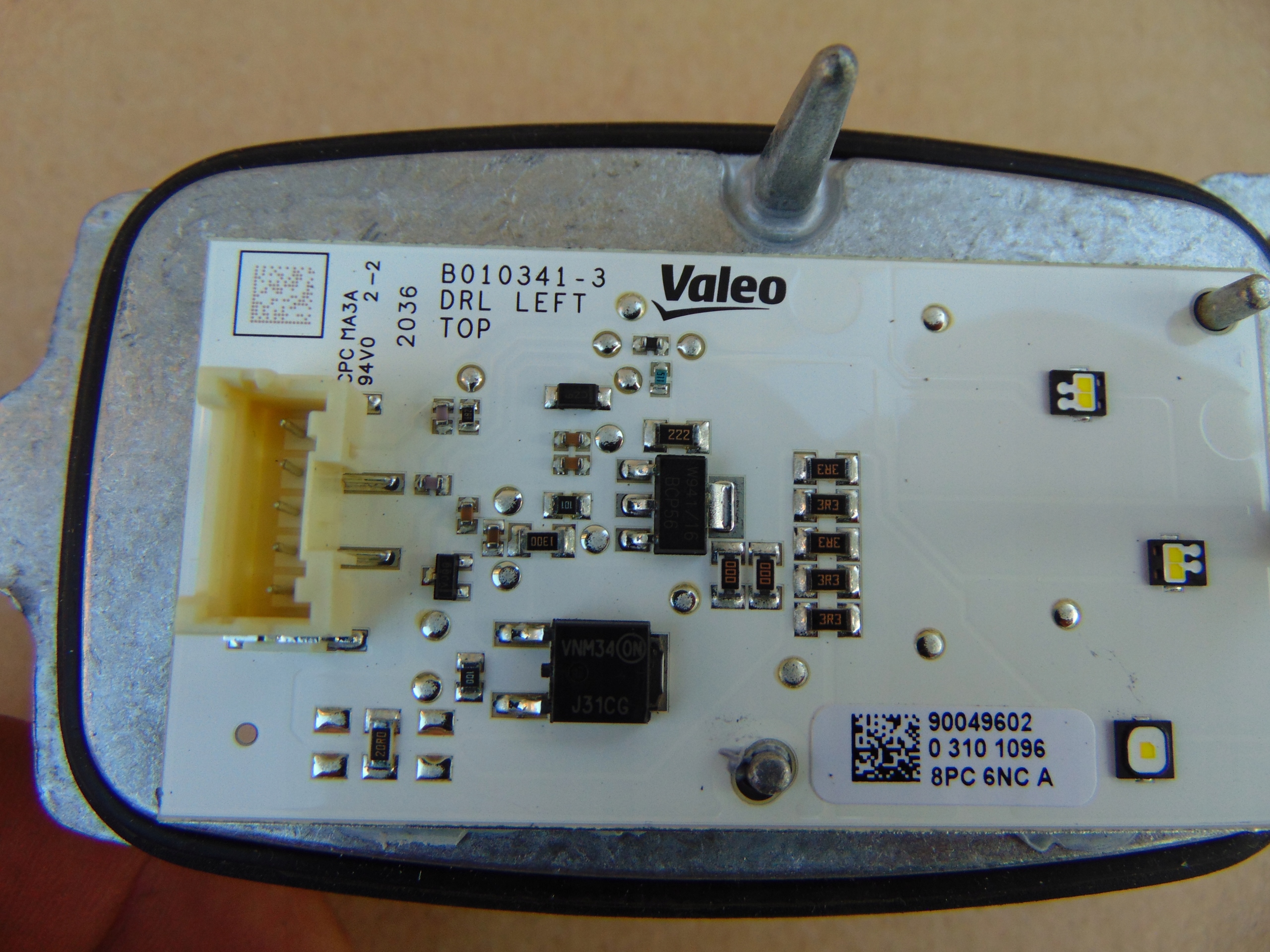 модуль led левый renault MEGANE IV B010341-3